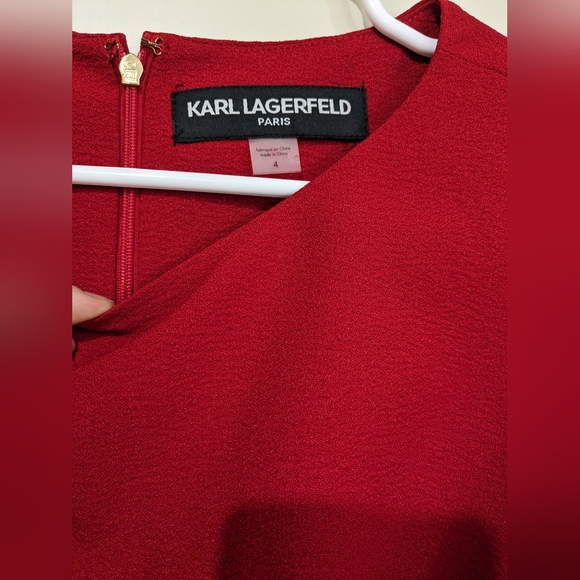 KARL LAGERFELD Size 4 Dress - Picture 6 of 8
